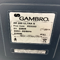 Gambro AK-200 Ultra S - Dialysis image 2